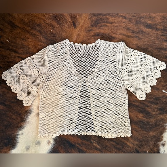 Vintage Crochet Cardigan - Picture 3 of 7